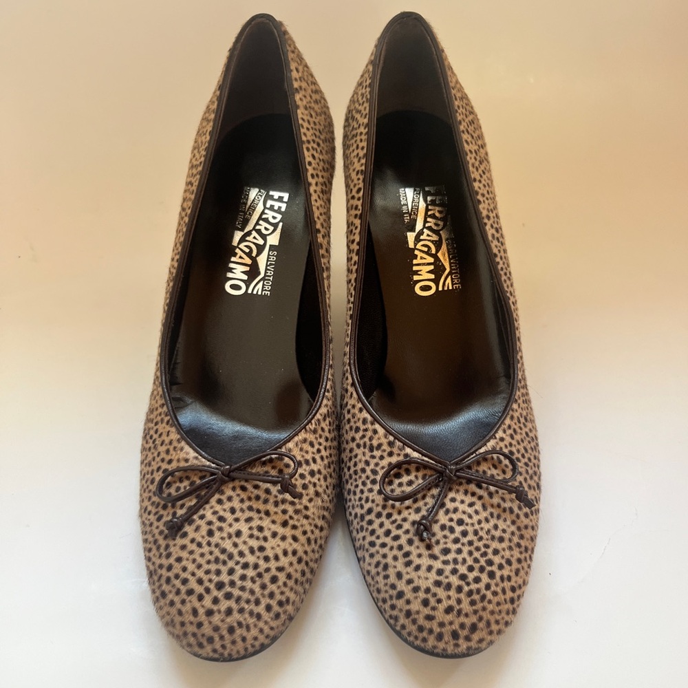 New Ferragamo Galena 7.5 B brown